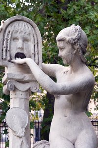 La Bocca della Verità, 1871 da Jules Blanchard